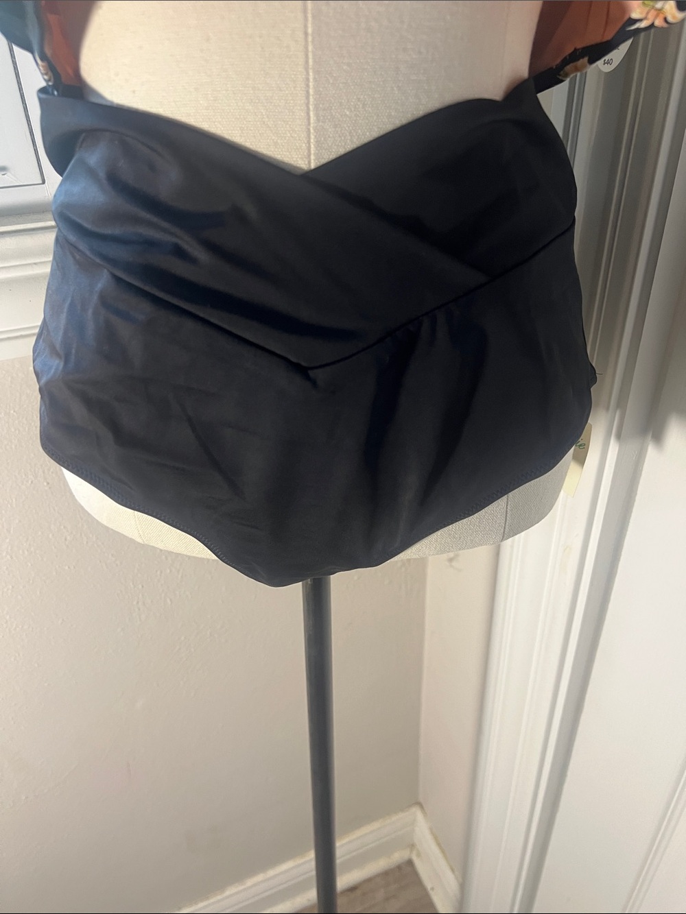 aerie Black High-Waist Bikini Bottoms